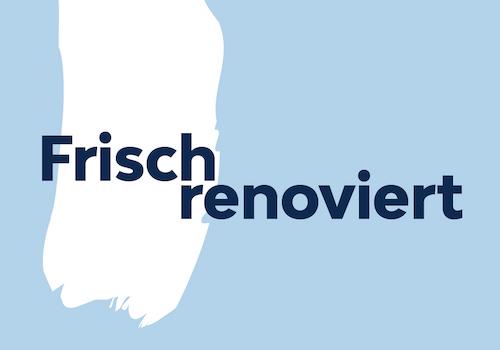 Frisch renovierte Wohnung