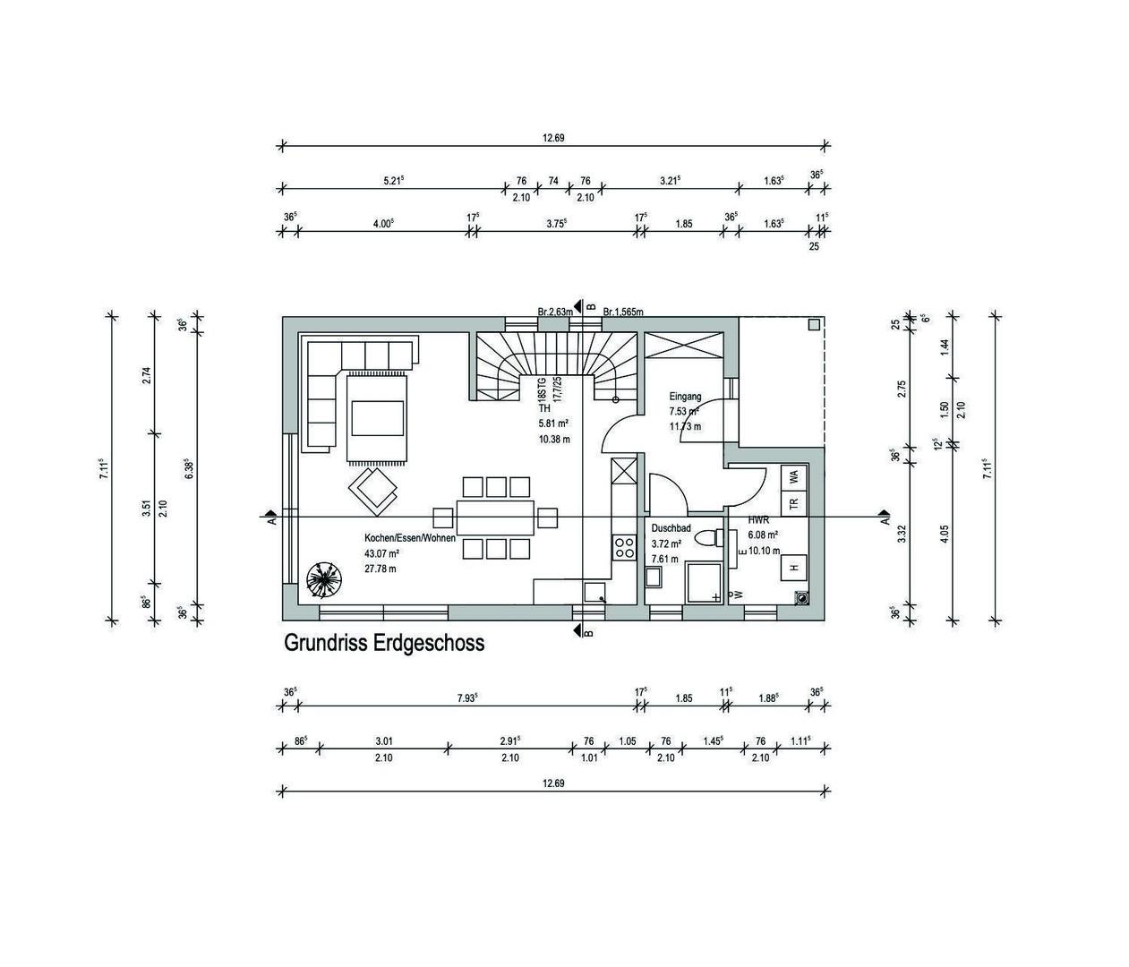 Grundriss EG