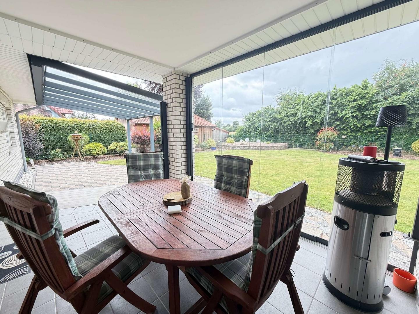 Blick von der Terrasse