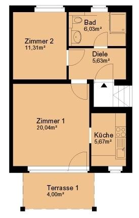 Wohnungsgrundriss