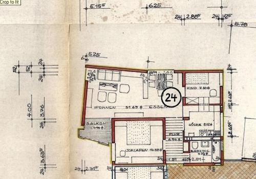 Grundriss unmaßstäblich