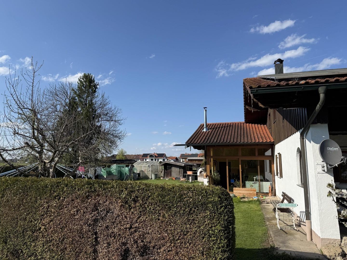 Garten hinten