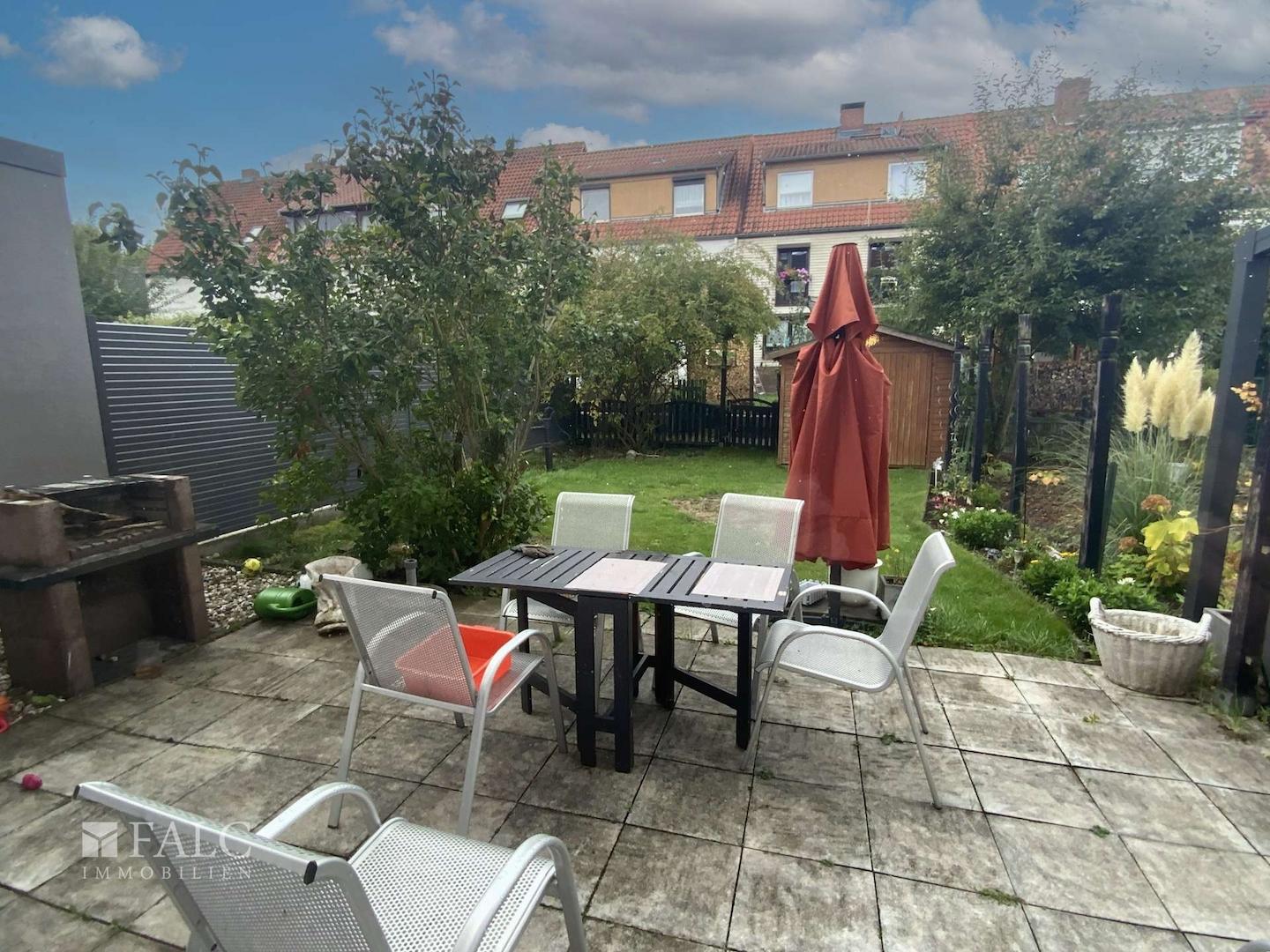Terrasse-Garten