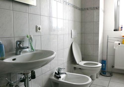 Sanitärbereich Büro