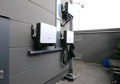 Rückseite / Photovoltaik