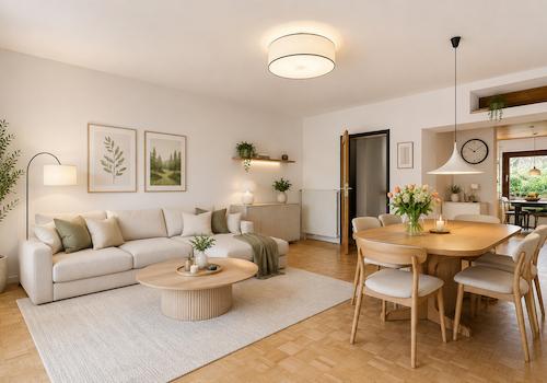 Wohnzimmer (KI generiert)