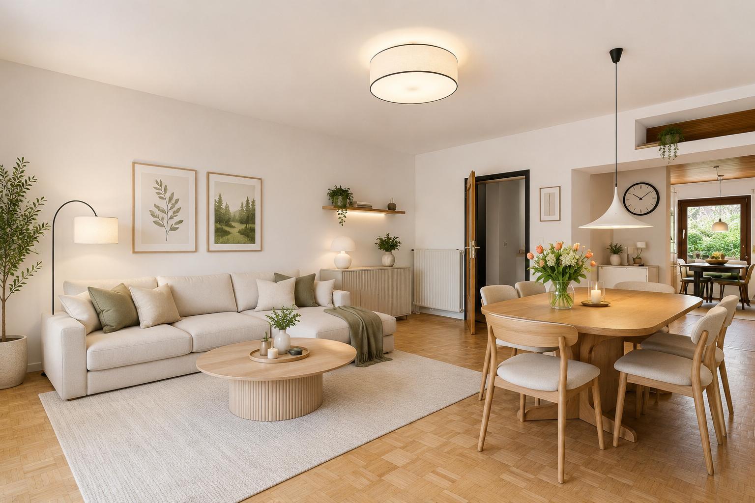 Wohnzimmer (KI generiert)
