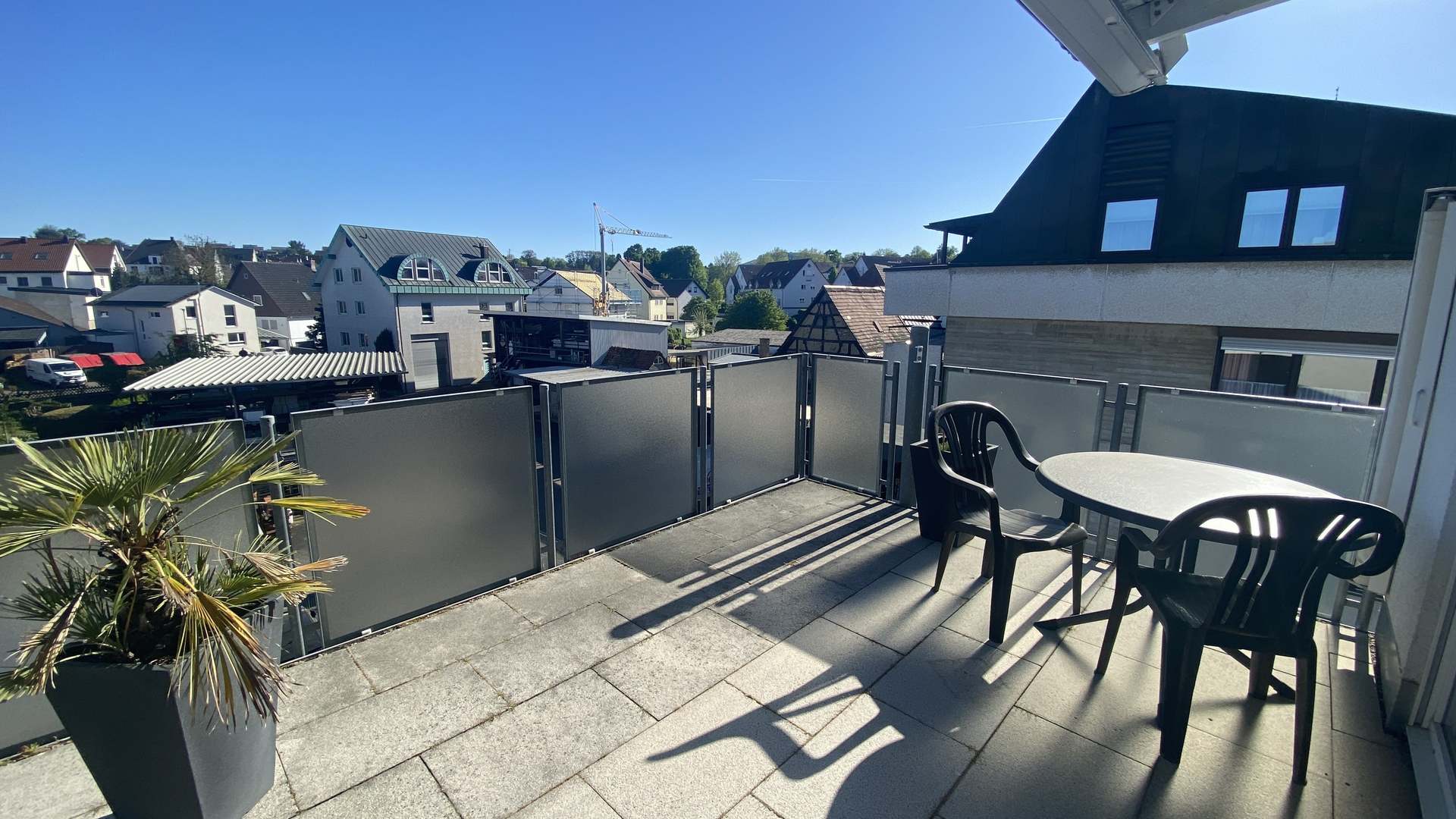 Schöner Balkon