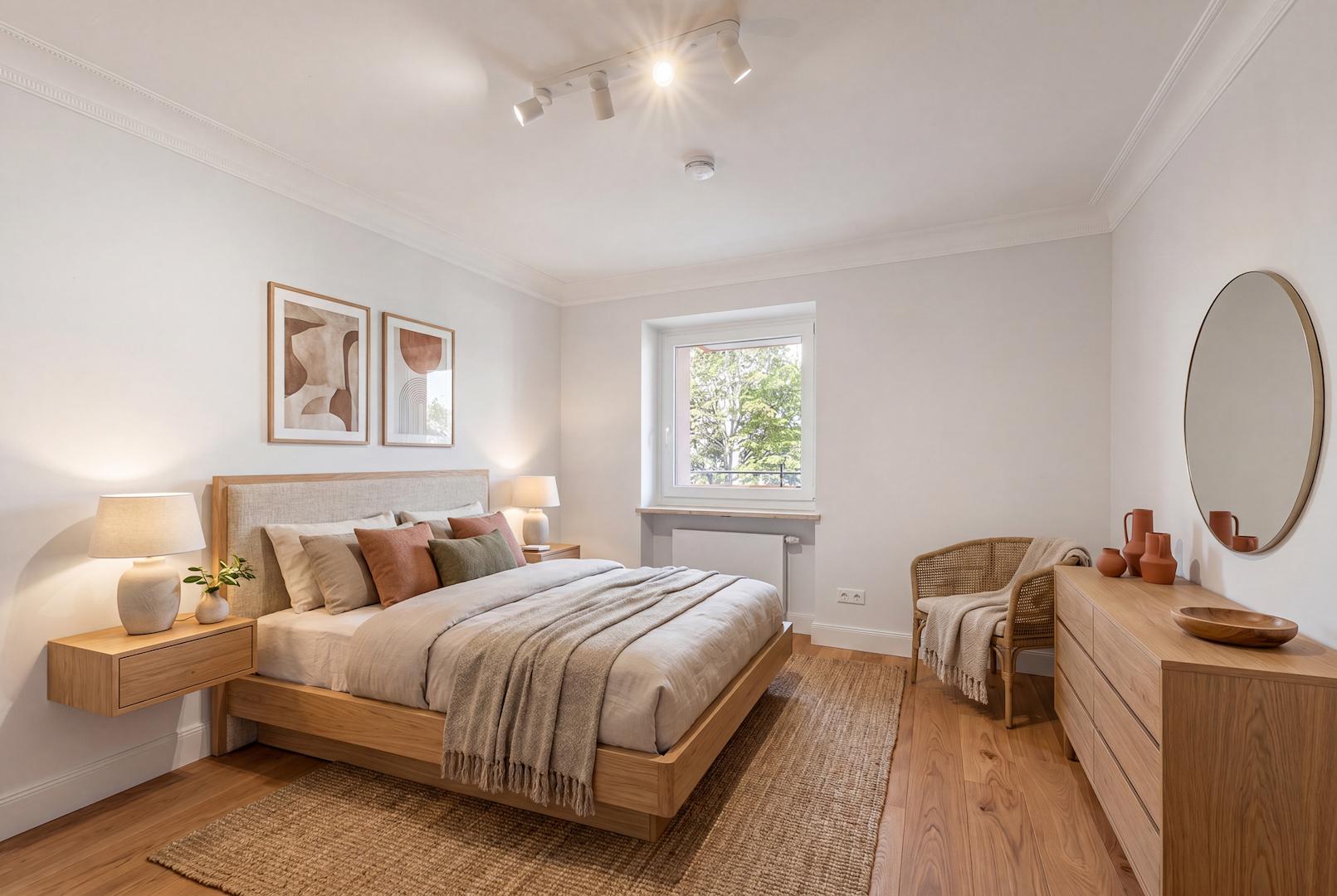 Visualisierung Schlafzimmer