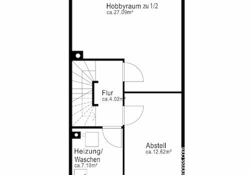 Grundriss Kellergeschoss