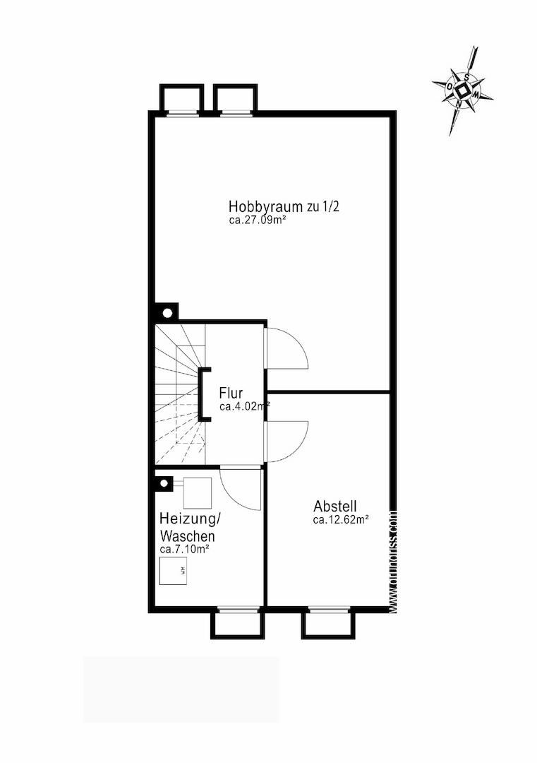 Grundriss Kellergeschoss
