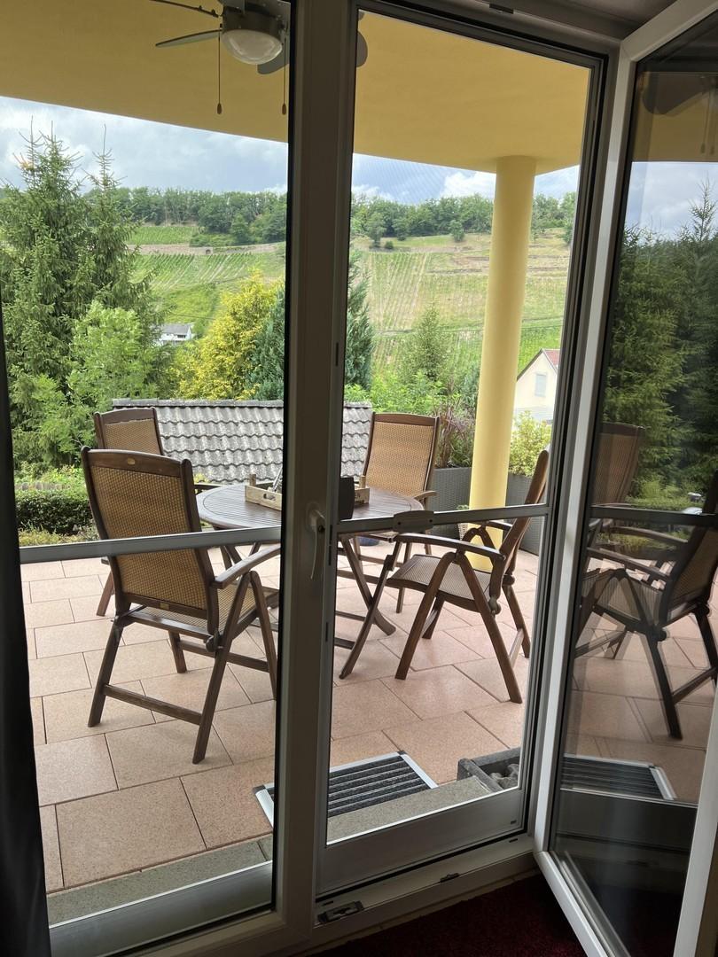 Blick zur Terrasse