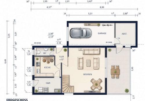 Grundriss EG (Schematisch)