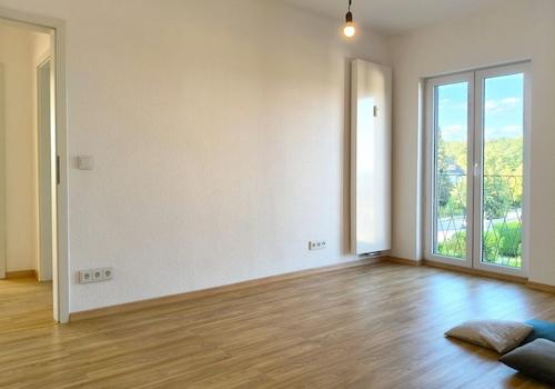 Schlafzimmer große Fenster