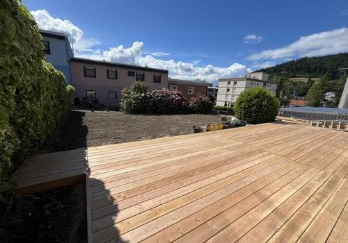 Terrasse mit Garten 