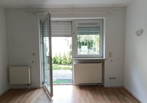 Apartment Ansicht zum Garten