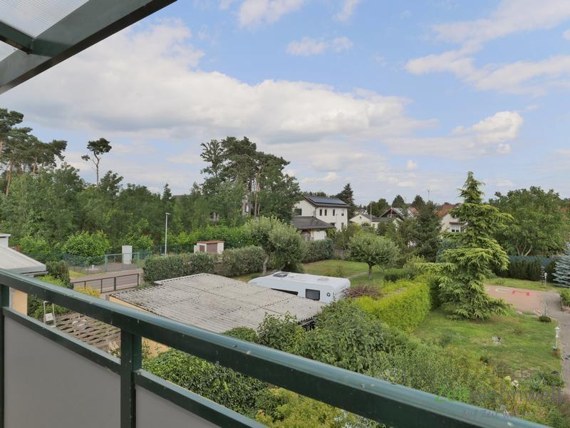 Blick vom Balkon