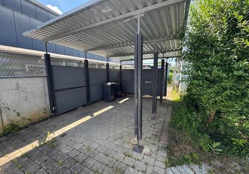 Außenlager Überdacht