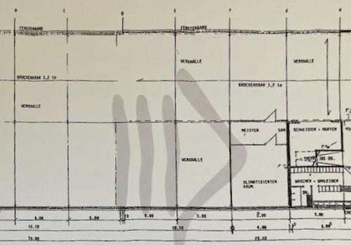 Grundriss Halle EG