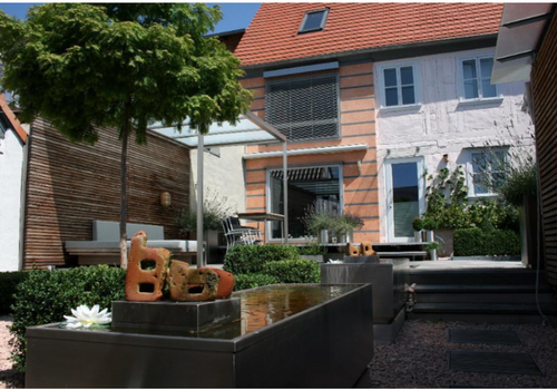 Blick in den Garten 