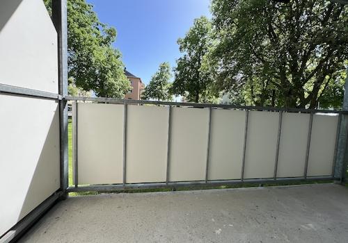 Balkon am Wohnzimmer