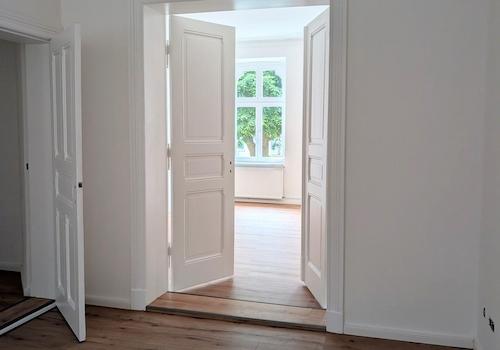 Große Küche am Wohnzimmer