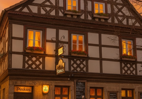 Frontansicht des Gebäudes