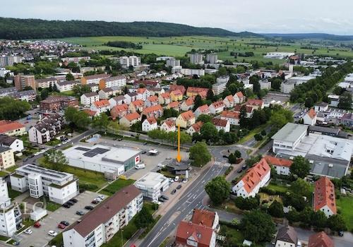Luftaufnahme Stadtübersicht