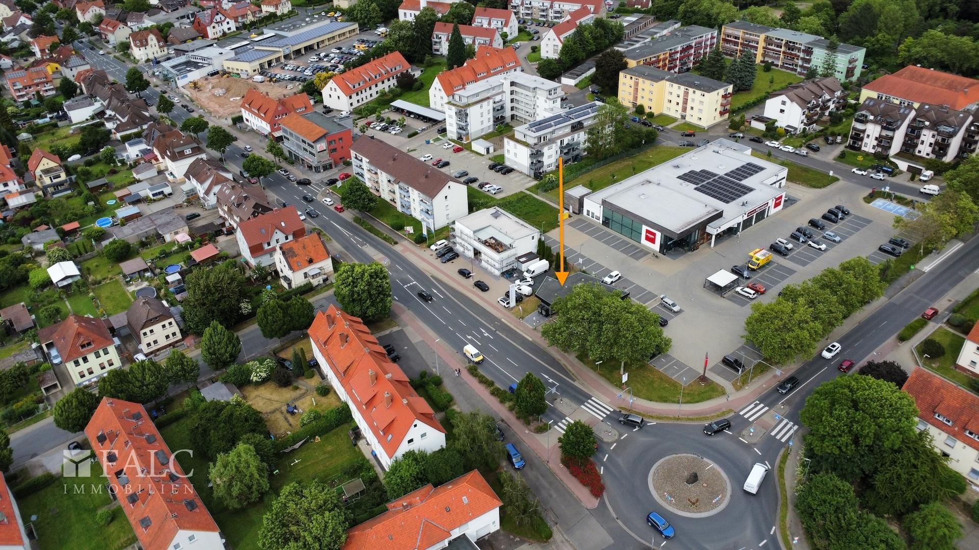 Luftaufnahme Stadtgebiet