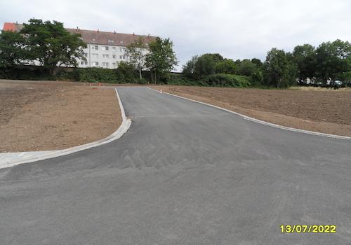 Bauland ist begradigt
