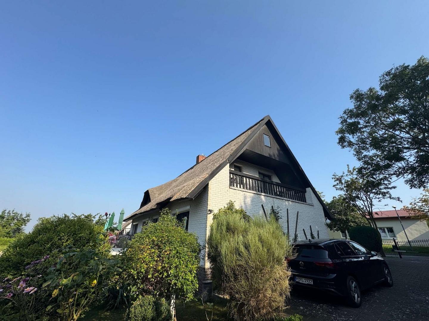 Giebel mit Loggia