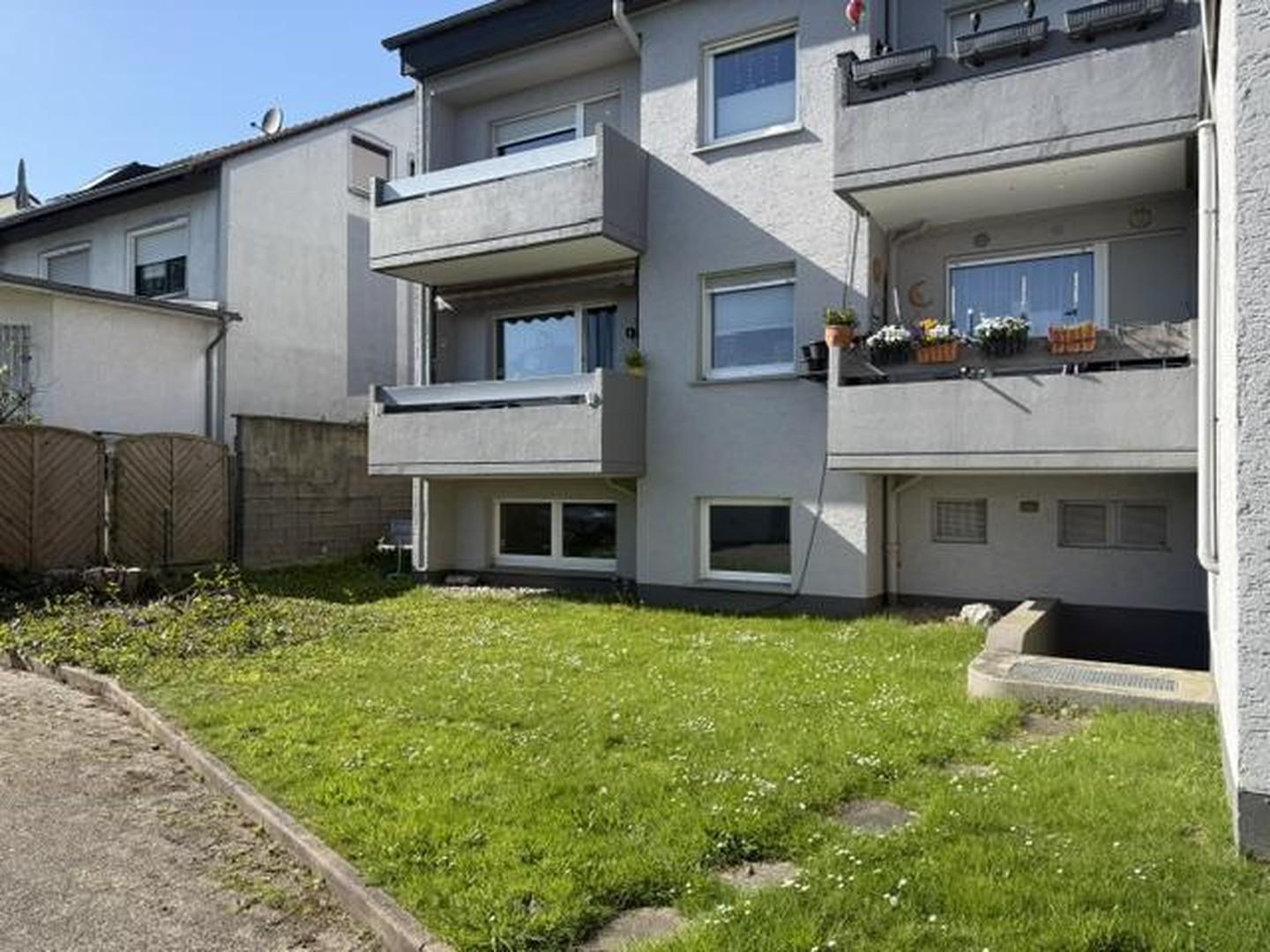 Rückseite des Hauses 