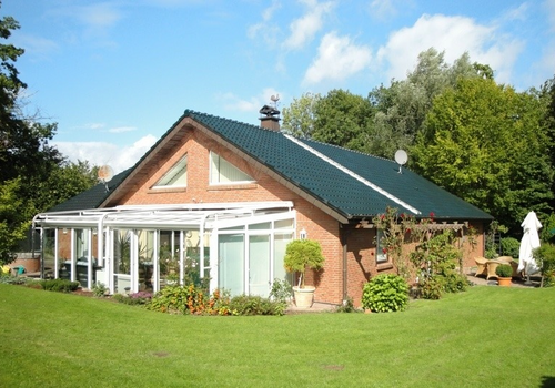 Blick vom Garten