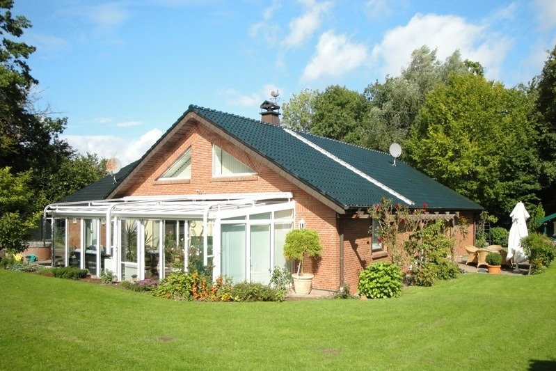 Blick vom Garten