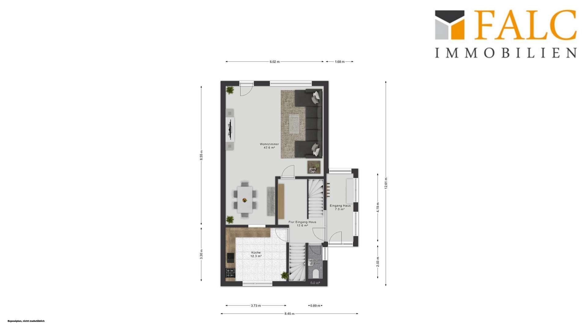 Erdgeschoss Haus 2