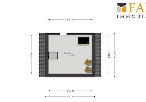 Dachgeschoss Haus 1