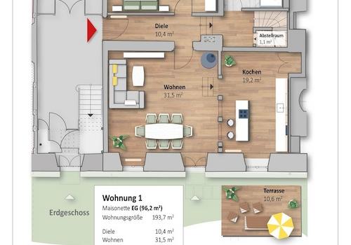 Grundriss EG