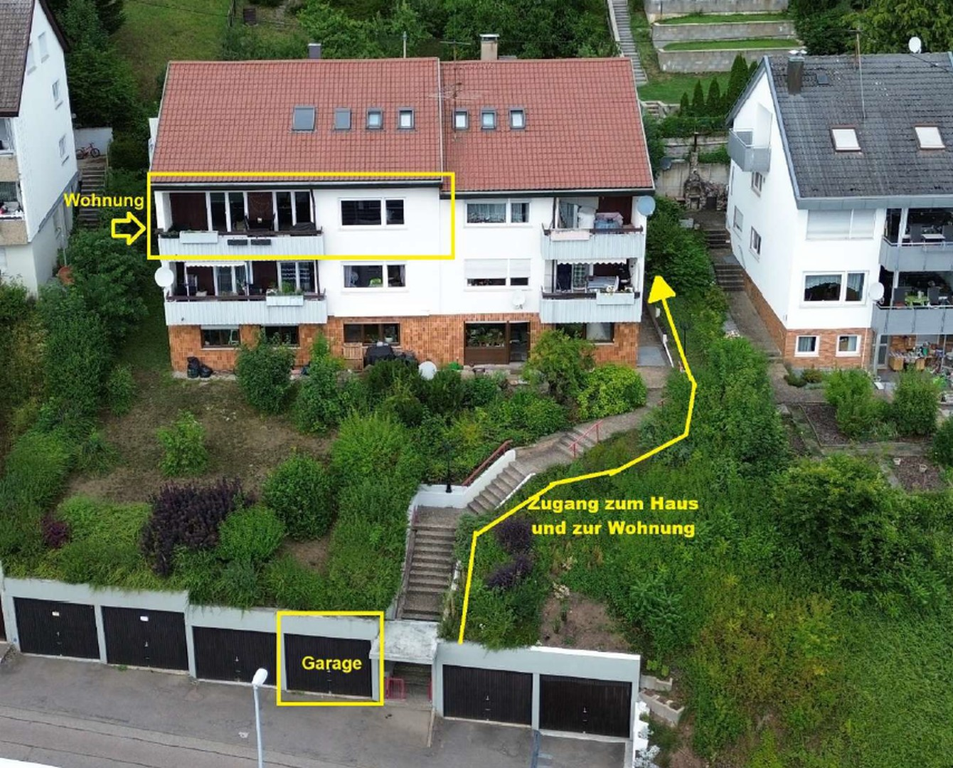 Gepflegtes Gebäude