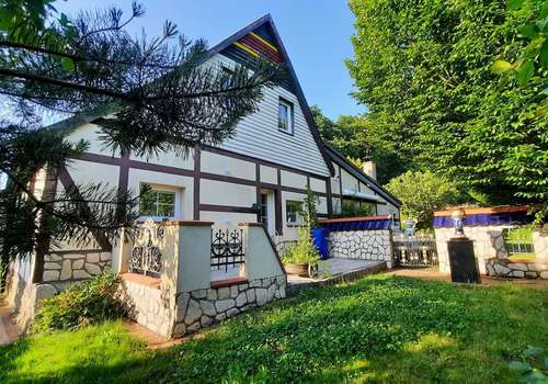 Haus Terrasse Stirnseite