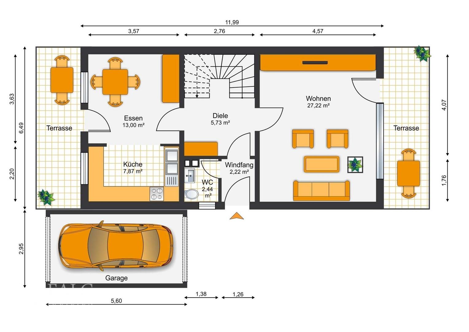 Grundriss EG
