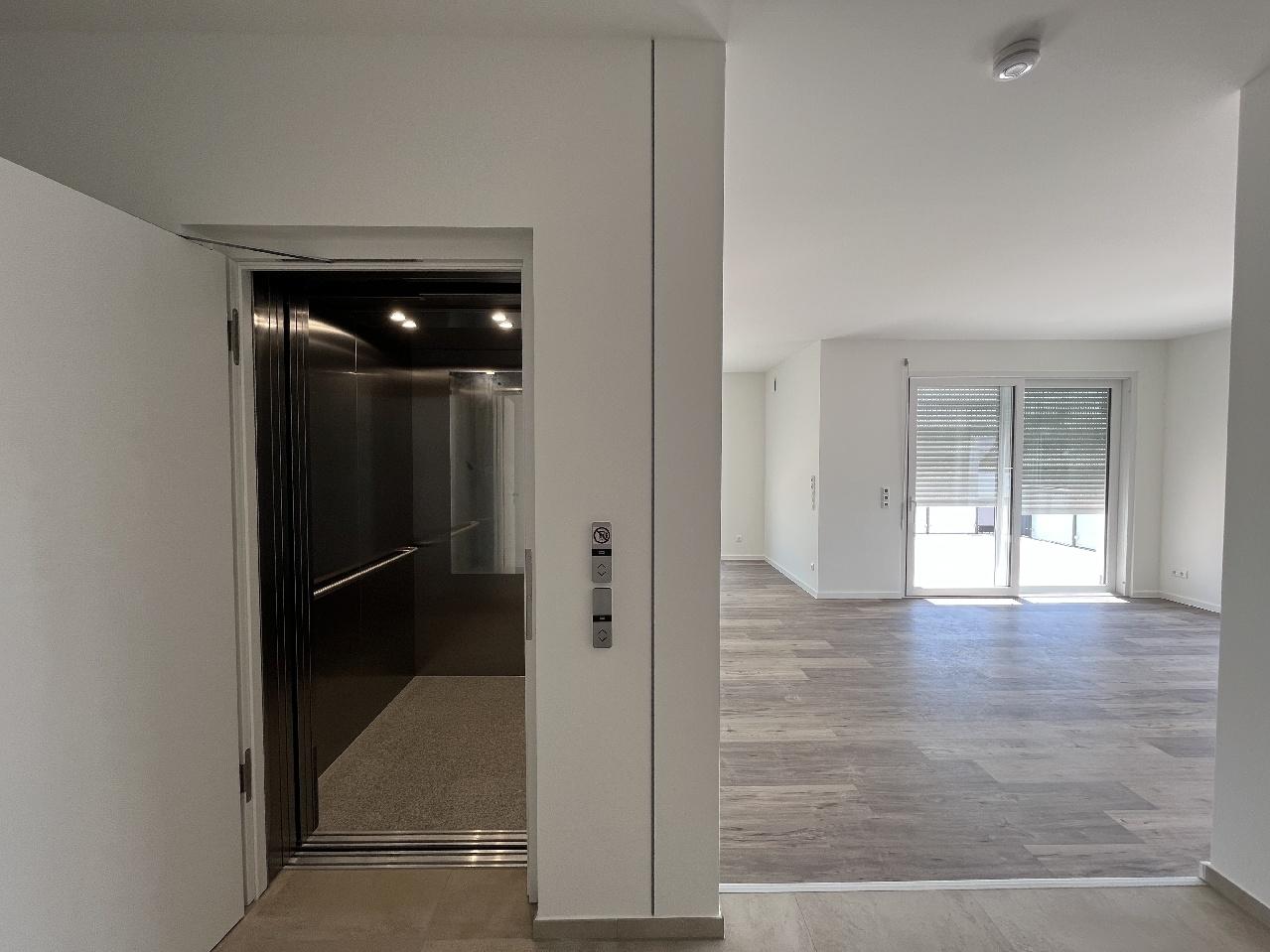 Fahrstuhl in die Wohnung