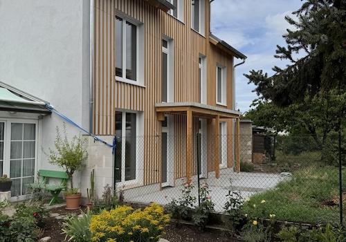 Haus von hinten 