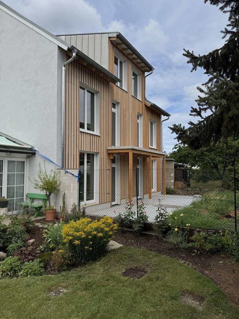 Haus von hinten 