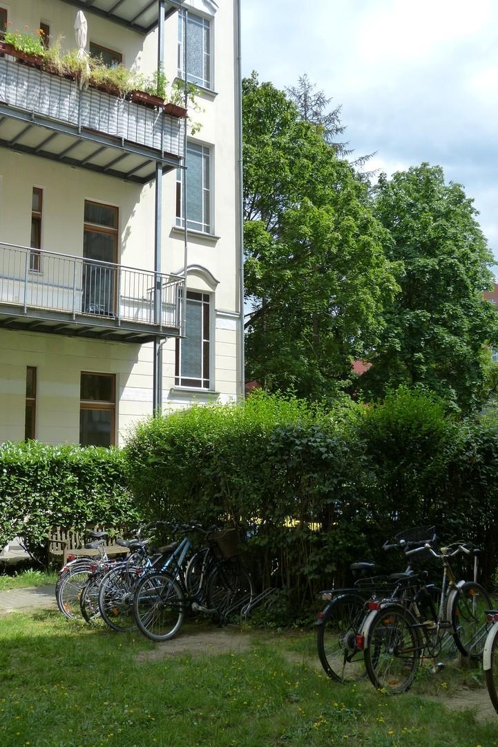 Hof / Fahrradstellplatz