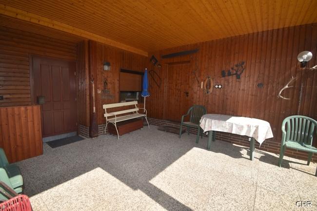 überdachte Terrasse