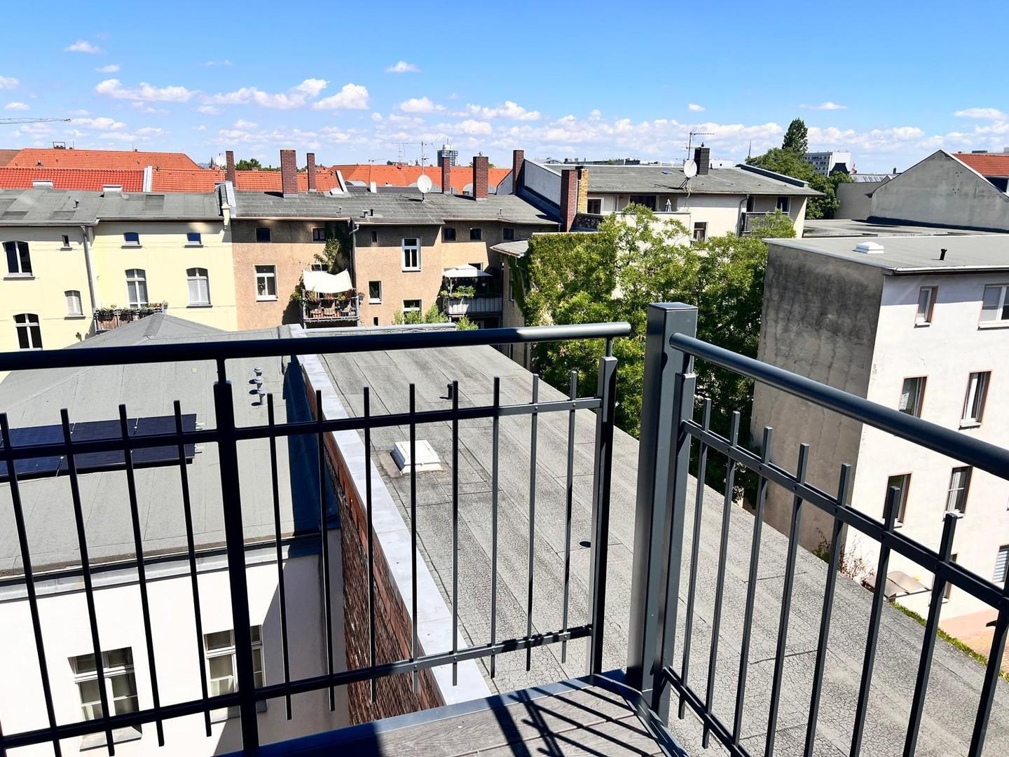 Blick vom Balkon DG