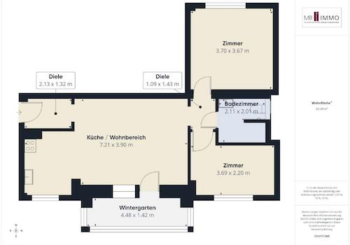 Wohnungsgrundriss