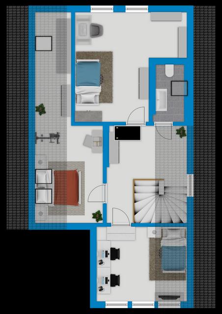 Grundriss DG