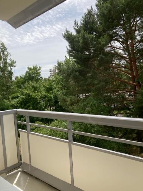 Blick vom Balkon
