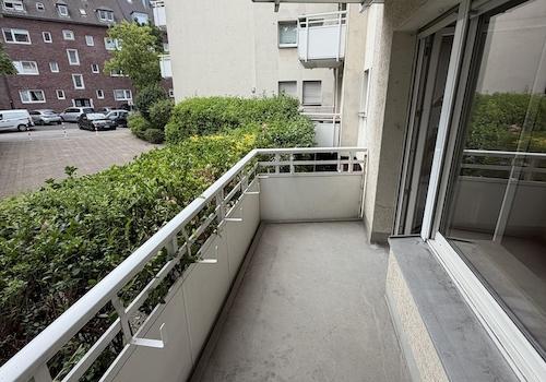 Blick vom Balkon (Zimmer 2)